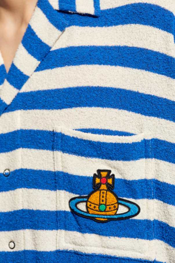 シャツ Vivienne Westwood Embellished Viscose Blend Camp Shirt 5.jpg